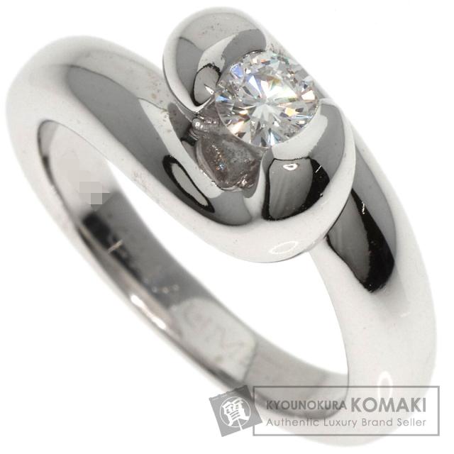 ショーメ Chaumet  ターバン ダイヤモンド  リング・指輪 K18ホワイトゴールド レディース  中古