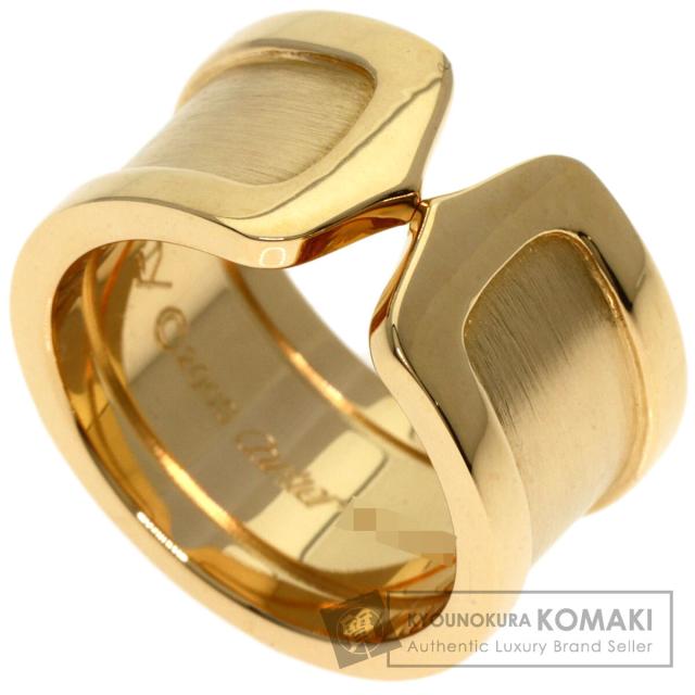 カルティエ CARTIER C2 LM #48 リング・指輪 K18イエローゴールド レディース 中古 170,665円