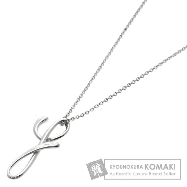ティファニー TIFFANY&Co. イニシャル Y ネックレス シルバー レディース 中古