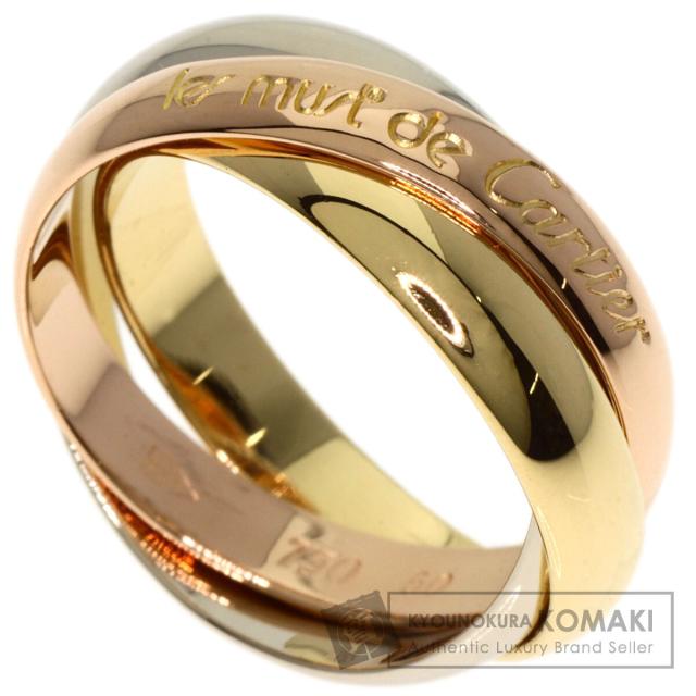 カルティエ CARTIER  トリニティ MM #50  リング・指輪 K18イエローゴールド レディース  中古