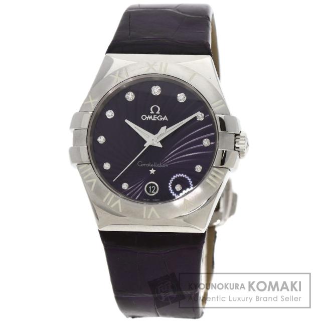 オメガ OMEGA 123.13.35.60.60.001  コンステレーション 11P ダイヤモンド  腕時計 中古