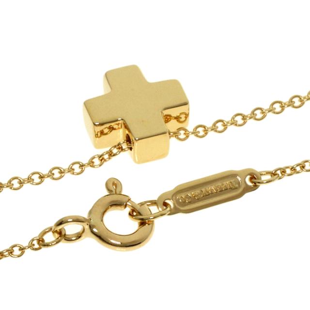 ティファニー TIFFANY&Co. ローマン クロス ネックレス K18