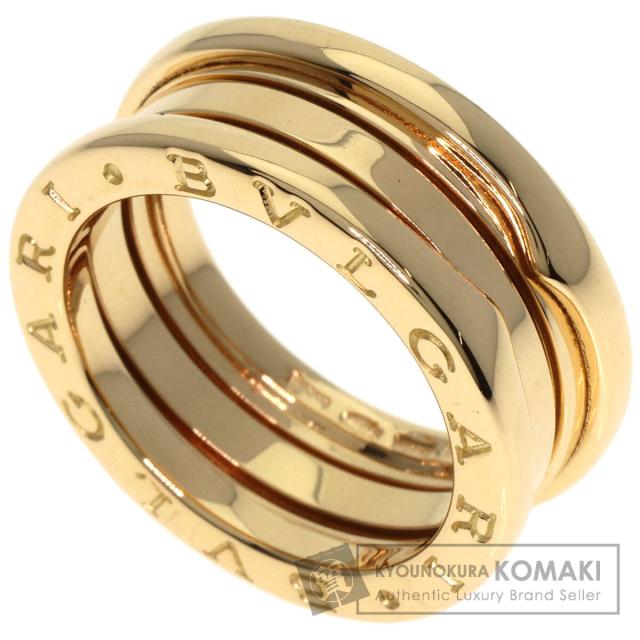 ブルガリ BVLGARI  B-zero1 ビーゼロワン 3バンド #54  リング・指輪 K18イエローゴールド 中古