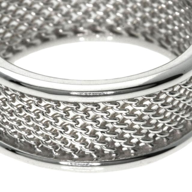 TIFFANY&Co. ティファニー サマセット メッシュ リング・指輪 SV