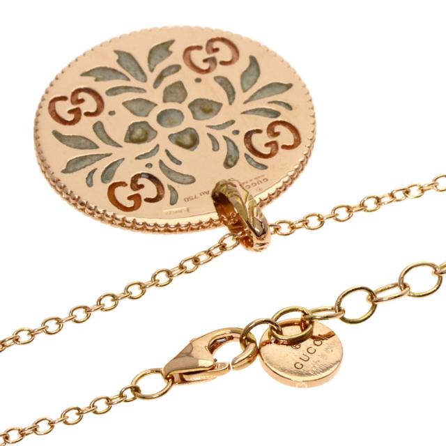 グッチ GUCCI  アイコン ブルーム  ネックレス K18ピンクゴールド レディース  中古_2