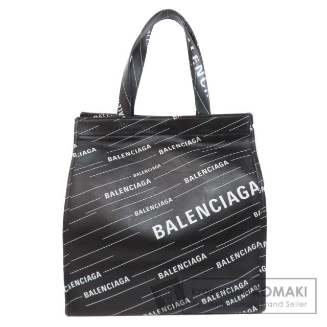 バレンシアガ BALENCIAGA 552870  ロゴ  トートバッグ カーフ レディース  中古