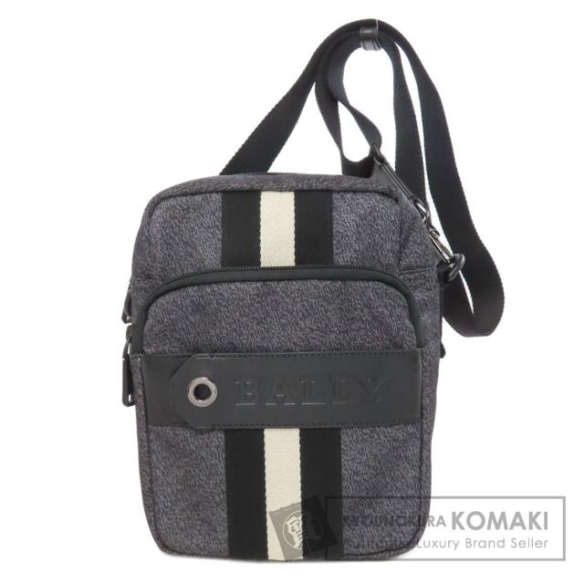 バリー BALLY ロゴ ショルダーバッグ ナイロン素材 レディース 中古