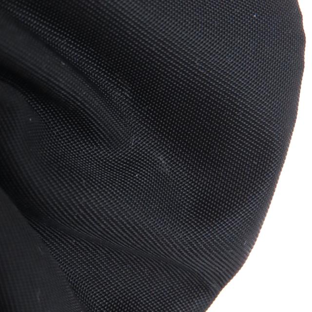 プラダ PRADA  シュシュ ロゴ金具  ヘアアクセサリー ナイロン素材 レディース  中古_6
