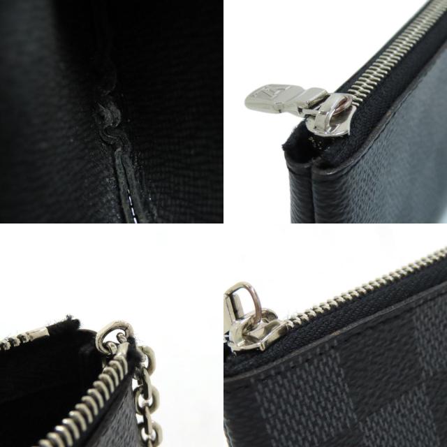 ルイヴィトン LOUIS VUITTON N60155 ポシェット・クレ コインケース ダミエキャンバス メンズ 中古_8