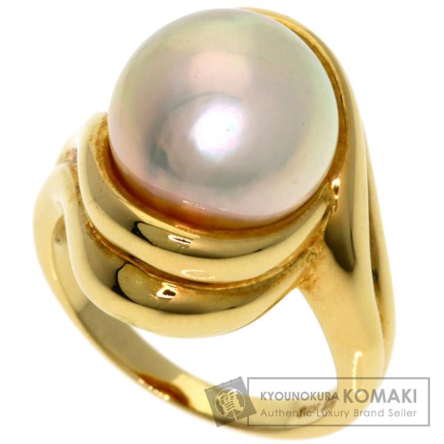 タサキ TASAKI  マベパール 真珠  リング・指輪 K18イエローゴールド レディース  中古