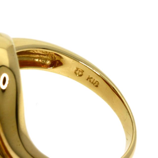 タサキ TASAKI  マベパール 真珠  リング・指輪 K18イエローゴールド レディース  中古