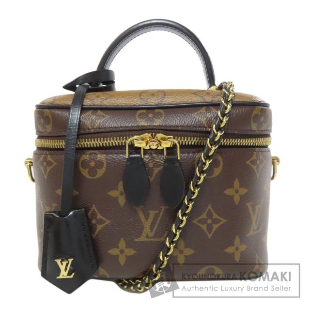 ルイヴィトン LOUIS VUITTON M45165  ヴァニティ NVPM  ハンドバッグ モノグラムリバース 中古