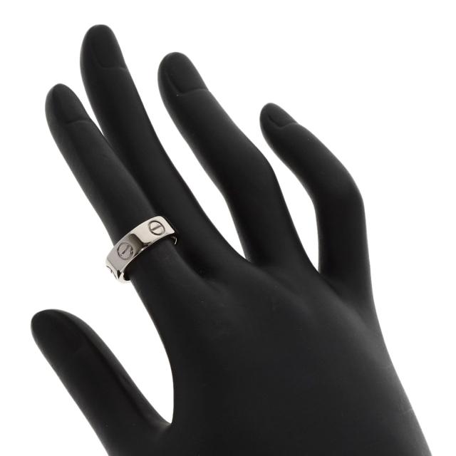 カルティエ CARTIER ラブリング #48 リング・指輪 K18ホワイト
