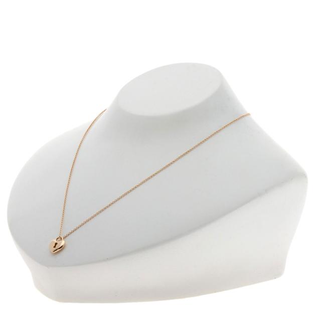 Tiffany ティファニー 18金 ゴールド ハート ロック ネックレス 値下