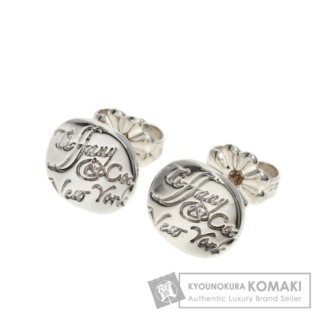 ティファニー TIFFANY&Co. ノーツ ラウンド ピアス シルバー ティファニー TIFFANY&Co. ノーツ ラウンド ピアス シルバー
