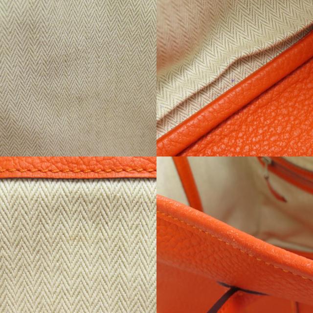 エルメス HERMES ガーデンパーティPM シルバー金具 トートバッグ