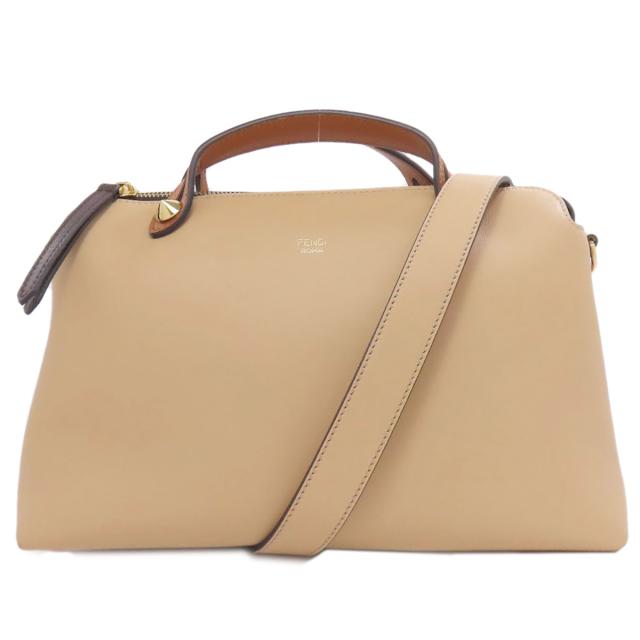FENDI フェンディ バイザウェイ 2WAY ハンドバッグ カーフ レディース 中古