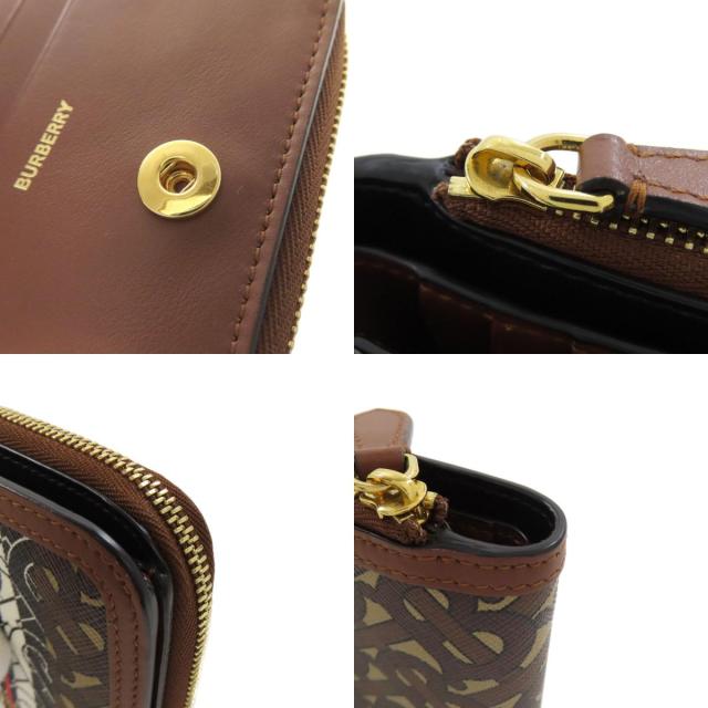 バーバリー BURBERRY TBロゴパターン 二つ折り財布（小銭入れ