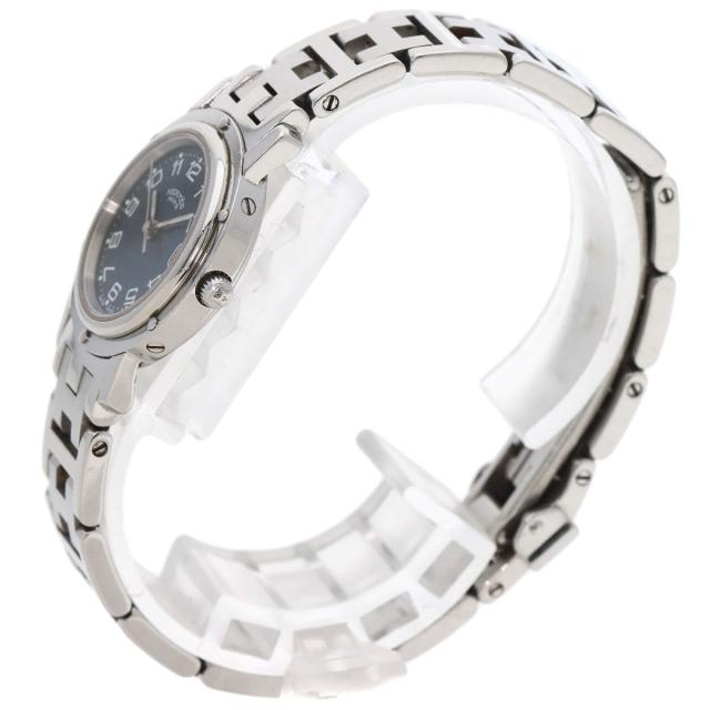 エルメス クリッパー CL4.210 ホワイト文字盤 箱説有りレディース エルメス クリッパー CL4.210 白文字盤腕時計 レディース エルメス