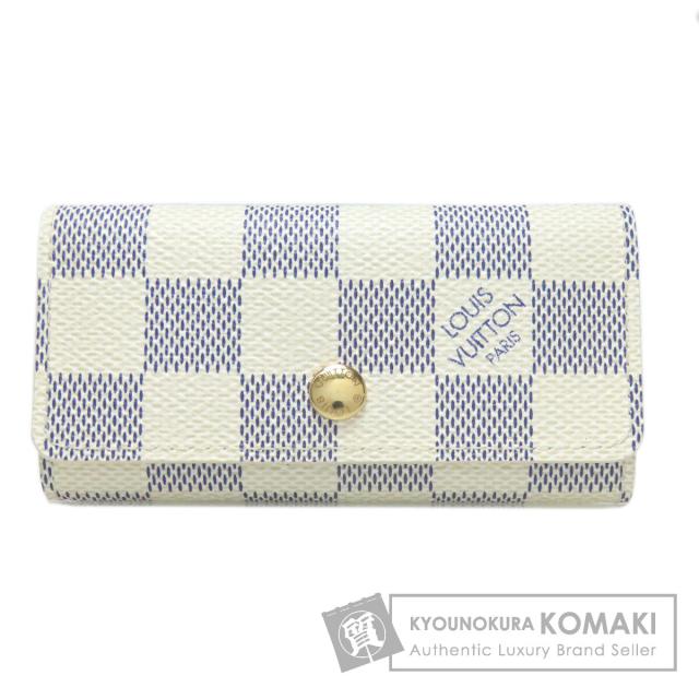ルイヴィトン LOUIS VUITTON N60020  ミュルティクレ4  キーケース ダミエキャンバス レディース 中古