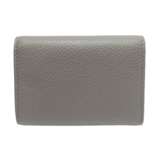 サンローラン SAINT LAURENT 三つ折り ロゴ 二つ折り財布（小銭入れあり） レザー 中古_2