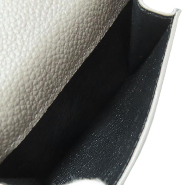 サンローラン SAINT LAURENT 三つ折り ロゴ 二つ折り財布（小銭入れあり） レザー 中古_5