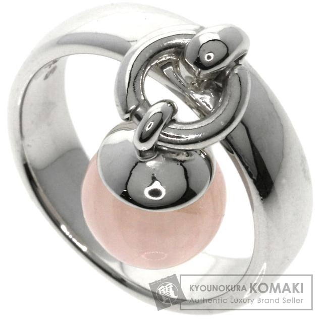 ティファニー TIFFANY&Co.  ボール ダンクル ローズクォーツ  リング・指輪 シルバー 中古