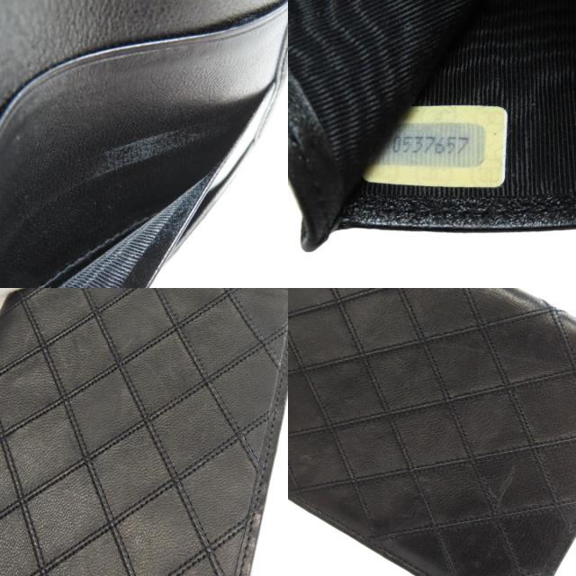 シャネル CHANEL ステッチ 長財布（小銭入れあり） カーフ レディース 中古_7