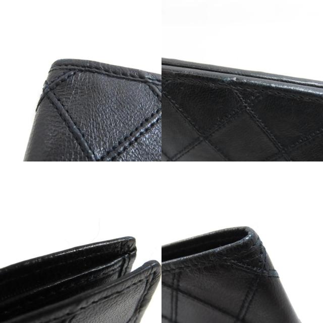 シャネル CHANEL ステッチ 長財布（小銭入れあり） カーフ レディース 中古_8
