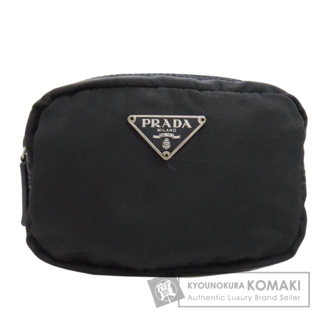 【希少品】　PRADA ケース　がま口　ポーチ　ゴールド金具　ブラック 楽天市場】PRADA【プラダ】がま口コインケース レザー ゴールド