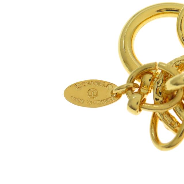 CHANELビンテージブレスレット シャネル CHANEL ヴィンテージ ロゴプレート ブレスレット 金属製