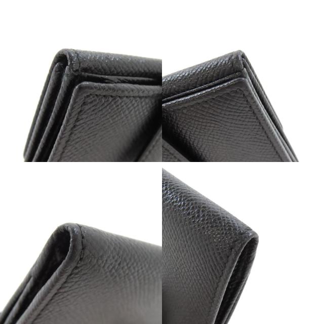 ブルガリ BVLGARI Wホックサイフ 二つ折り財布（小銭入れあり） レザー