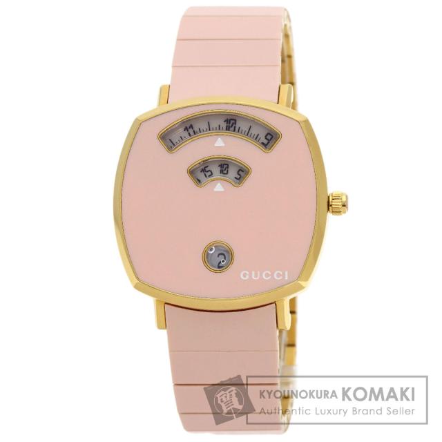 グッチ GUCCI YA157.4 グリップ 腕時計 GP GP レディース 中古