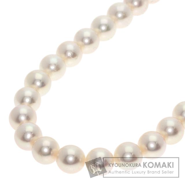 タサキ TASAKI  アコヤパール 真珠  ネックレス シルバー レディース  中古