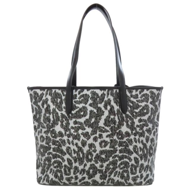 マイケルコース Michael Kors MKシグネチャー レオパード柄 トートバッグ レザー レディース 中古_2