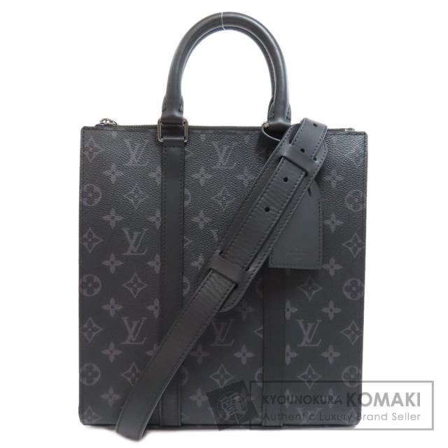 ルイヴィトン LOUIS VUITTON M46456  サックプラ・クロス  ハンドバッグ モノグラムエクリプス 中古