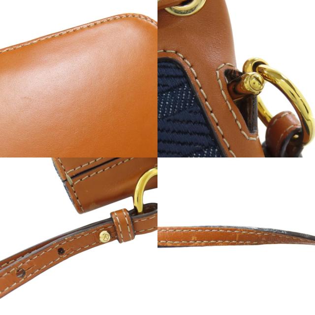 フェンディ FENDI モン トレゾール ミニ 巾着ショルダー ショルダー