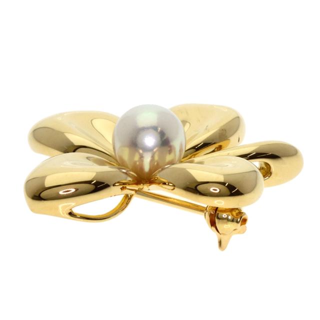 K18 真珠 3つのブローチ
