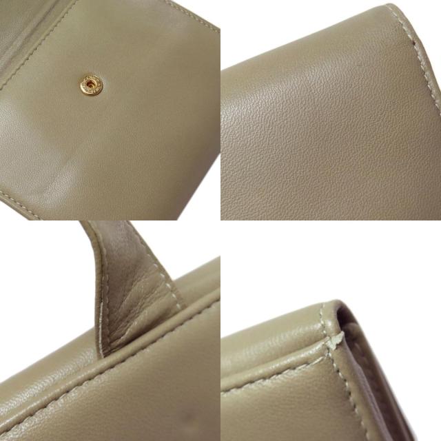 ロエベ LOEWE アナグラム 二つ折り財布（小銭入れあり） ラムスキン レディース 中古_7