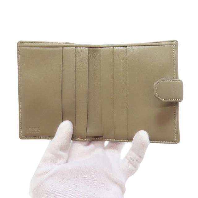 ロエベ LOEWE アナグラム 二つ折り財布（小銭入れあり） ラムスキン レディース 中古_4