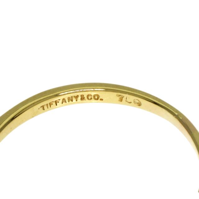 ティファニー TIFFANY&amp;Co.  金剛石 パール 真珠  輪っか・指環 K18黄色ゴールド 中古