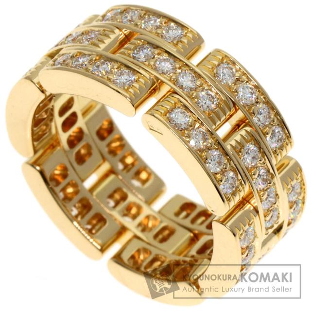 カルティエ CARTIER  マイヨン パンテール フルダイヤモンド #50  リング・指輪 中古