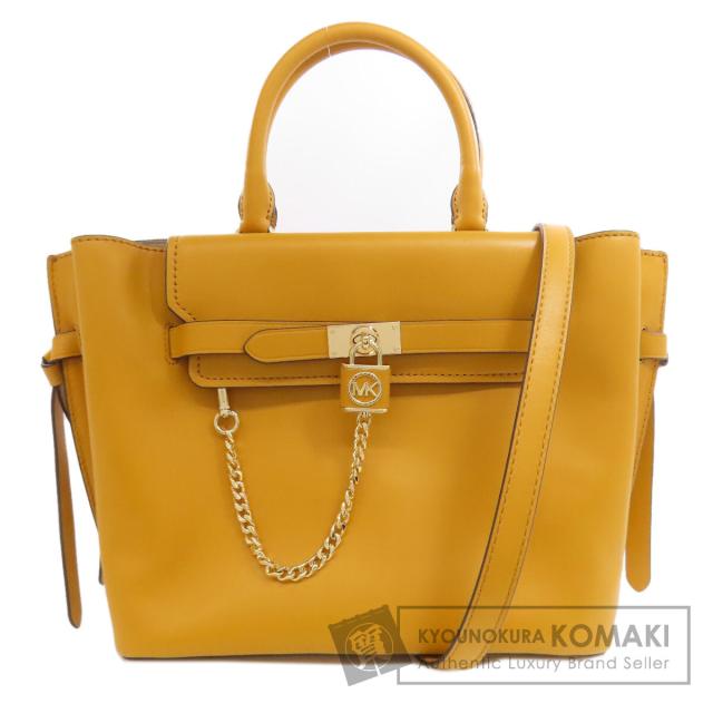 マイケルコース Michael Kors  MKシグネチャー 2WAY  ハンドバッグ レザー レディース  中古