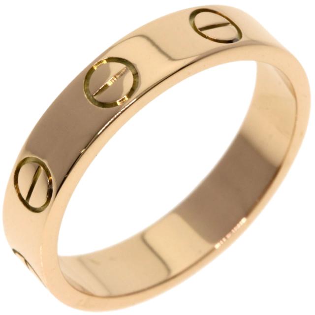 カルティエ CARTIER ミニ ラブリング #48 リング・指輪 K18ピンクゴールド レディース 中古_2