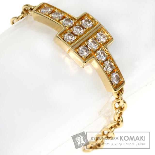 ティファニー TIFFANY&Co. T TWO チェーン ダイヤモンド リング・指輪 