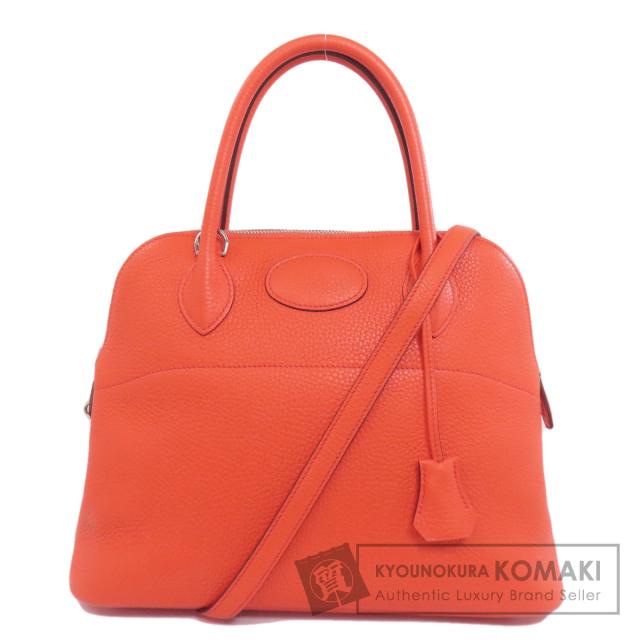 エルメス HERMES  ボリード31 シルバー金具  ハンドバッグ トリヨン レディース  中古