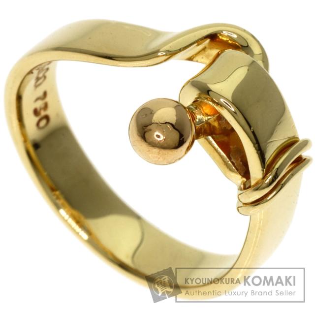 ティファニー フック＆アイ リング ピンキーリング シルバー 18K