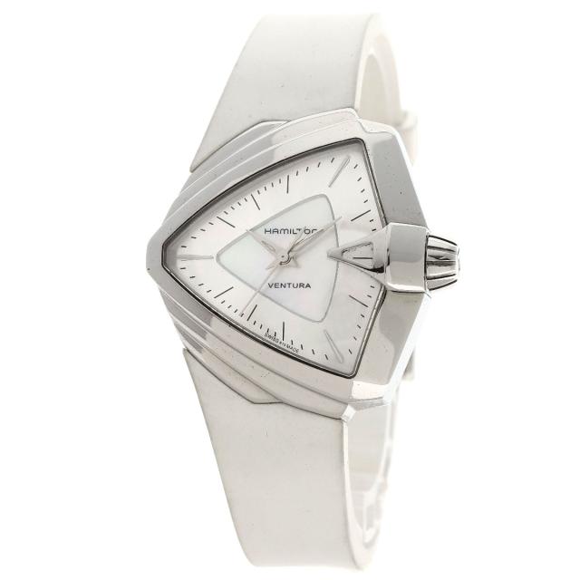 ハミルトン HAMILTON H24251391 ベンチュラ 腕時計 ステンレススチール ラバー レディース 中古_1