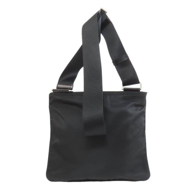 プラダ PRADA ロゴ金具 ショルダーバッグ ナイロン素材 レディース 中古 