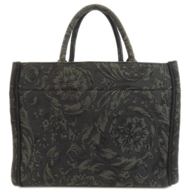 ヴェルサーチ VERSACE 2WAY ハンドバッグ キャンバス レディース 中古